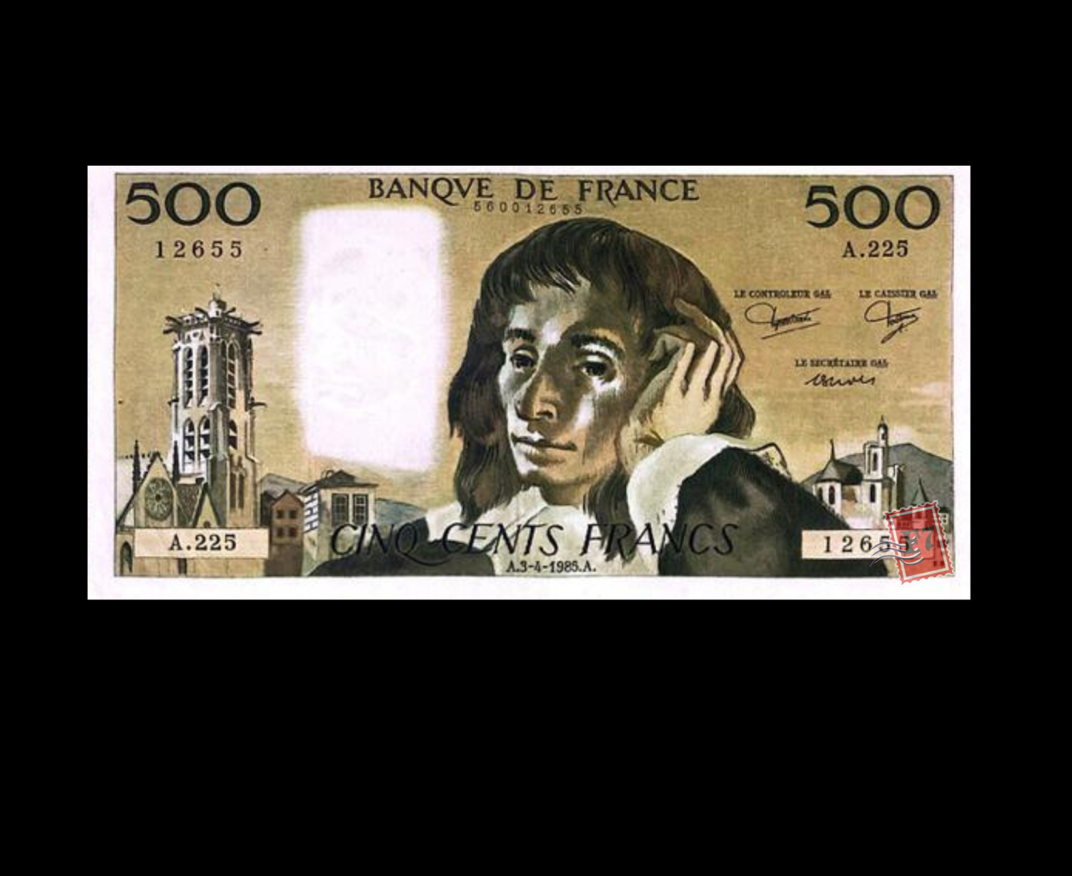 FRANCS 500 FRANCS 1968-1993