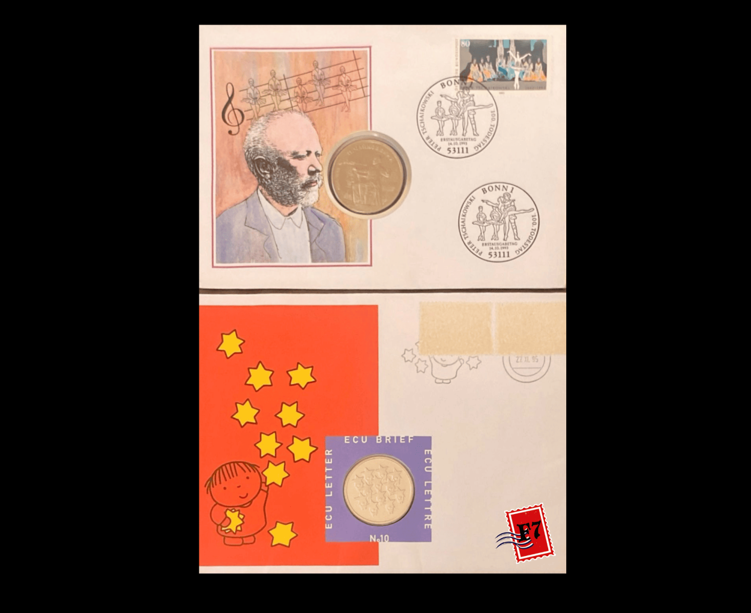 FDC WITH COIN GERMAN SET 33