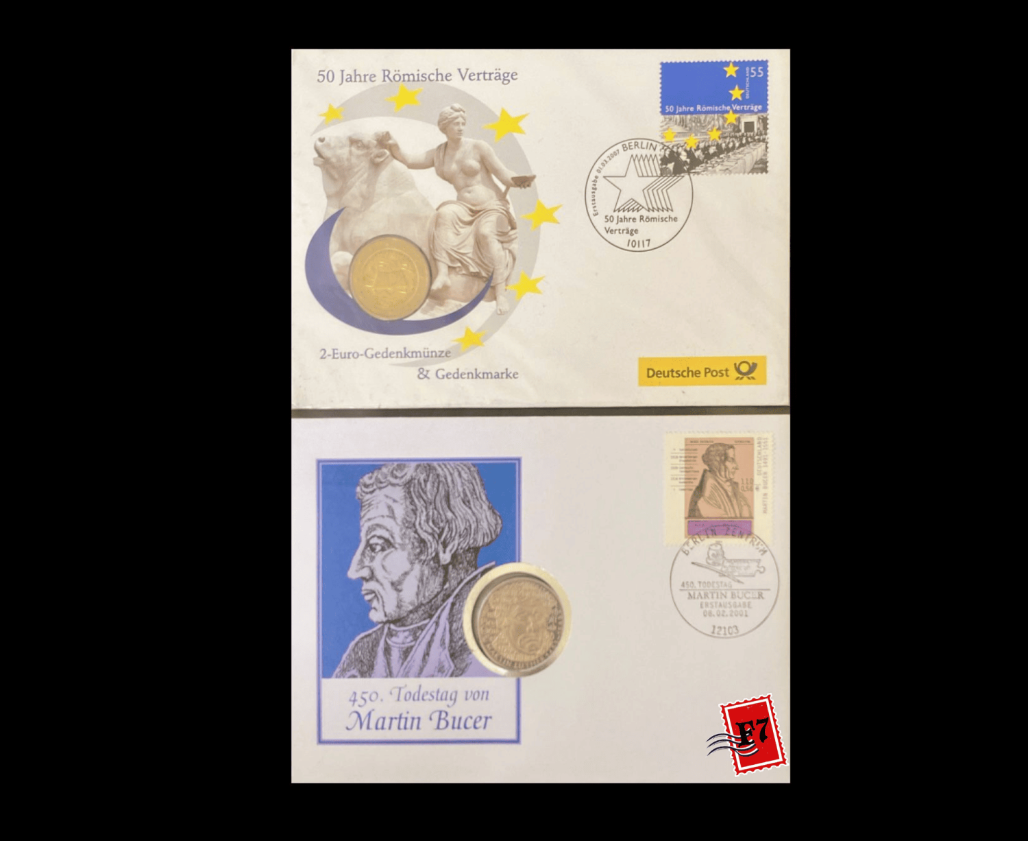 FDC WITH COIN GERMAN SET 28